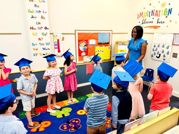 ECC Preschoolers getting ready to graduate